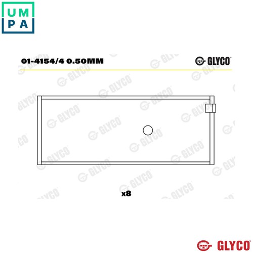 Connecting rod bearing - rod,