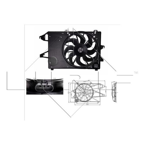 Nrf 47004 - nrf, fan,